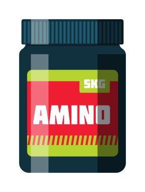 Düz stil ve uzun gölge Spor gıda beslenme simgeleri. Detaylı düz stil