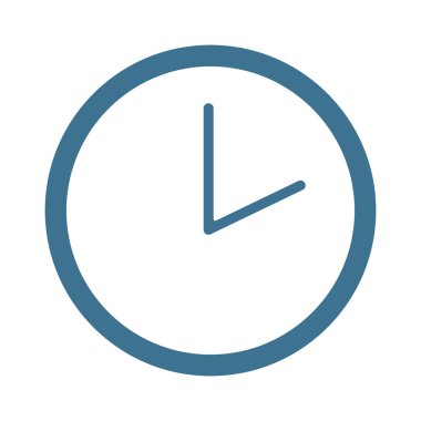 Watch face antique clock vector illustration.