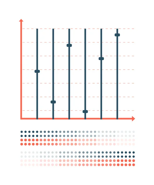 Plantilla de símbolo de barra de carga de progreso vector . — Vector de stock