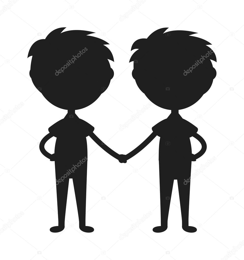 Twins Happy Kids Holding Hands Boy And Girl Vector Illustration Stock Vector Image By C Adekvat Twins Happy Kids Holding Hands Boy And Girl Vector Illustration Stock Vector Image By C Adekvat