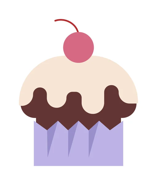 Γλυκό φαγητό κέικ και παραδοσιακή τούρτα — Διανυσματικό Αρχείο