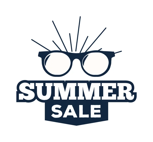 Ilustração do vetor do logotipo da venda de verão — Vetor de Stock