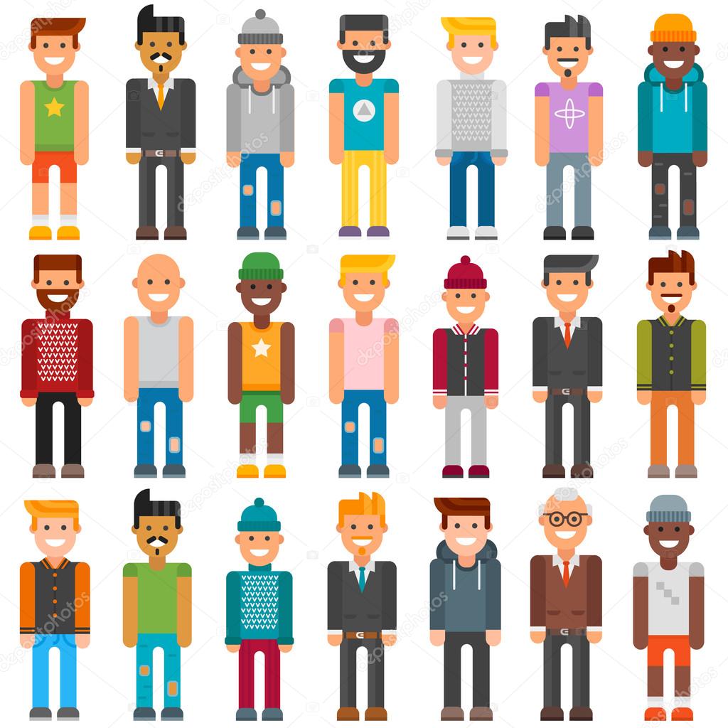 Group cartoon characters people different professional manager person vector. Stock Vector Image by ©adekvat #105658556 Group cartoon characters people different professional manager person vector. Stock Vector Image by ©adekvat #105658556