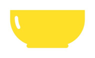 Kırmızı fincan kahve çay veya içki kafe sabah içecek mutfak aksesuar düz vektör.