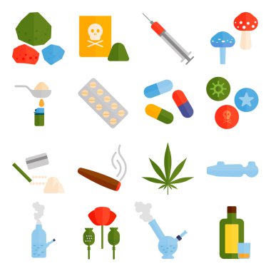 Farklı tablet hapları kapsül yığın karışımı tedavi ilaçları doktor grip antibiyotik eczane vektör seti.