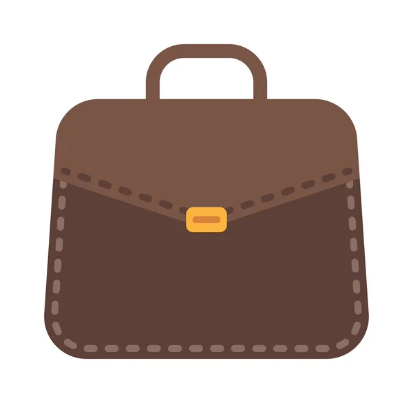 Векторная иллюстрация сумки бизнесмена . — стоковый вектор
