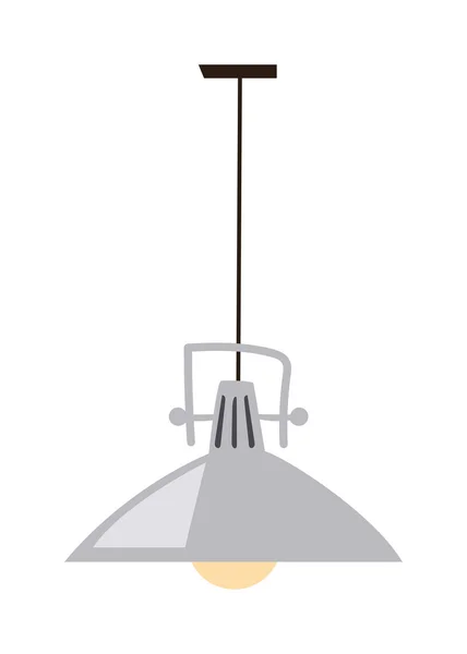 Ilustración moderna del vector de lámpara . — Vector de stock