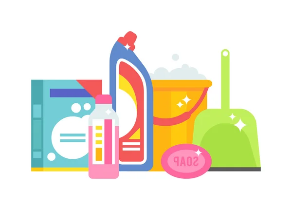 Home chemistry isolated vector illustration. — Wektor stockowy