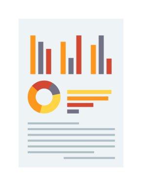 İş planı vektör çizim.