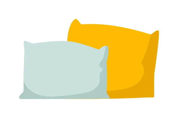 Pillow isolated vector illustration. — Stock Vector