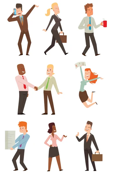 Business people illustrazione vettoriale. — Vettoriale Stock