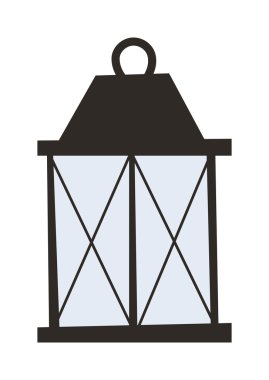 sokak ışık vektör çizim.