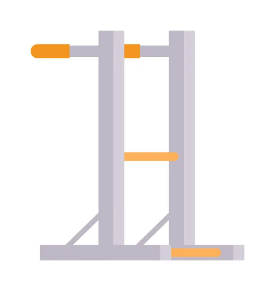 Gymnastics wall bars vector illustration. — Stock Vector