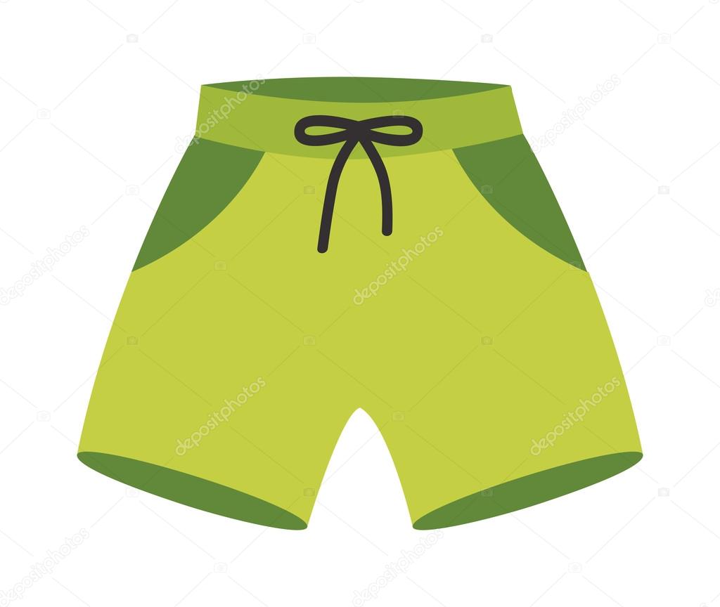 Running shorts vector illustration. — Stock Vector © adekvat #109763848