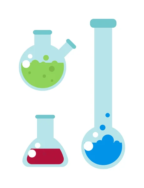 Illustration vectorielle de fiole de laboratoire — Image vectorielle