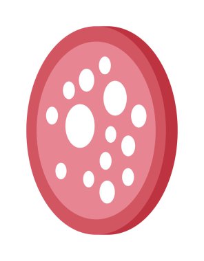 Salam dilimi vektör çizim.