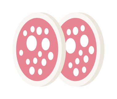 Salam dilimi vektör çizim.