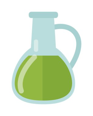 Sıvı vektör illüstrasyon lu Carafe.