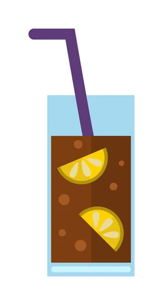 Ilustración de vectores de bebidas frescas . — Vector de stock