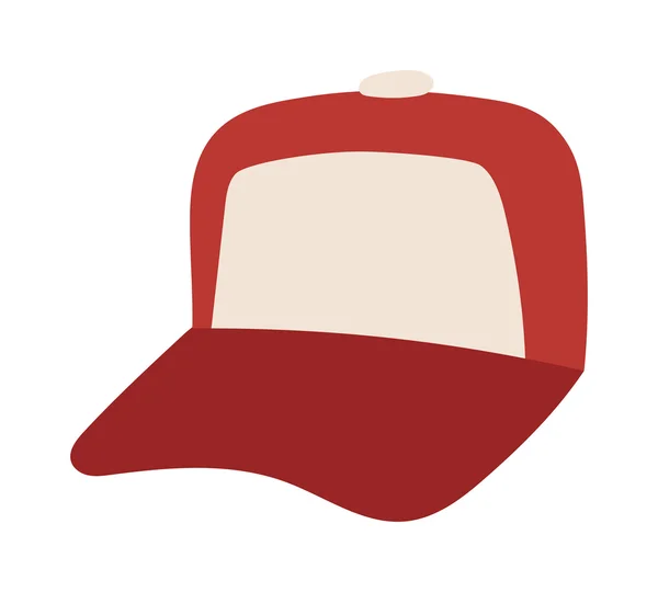 Béisbol gorra vector ilustración . — Archivo Imágenes Vectoriales