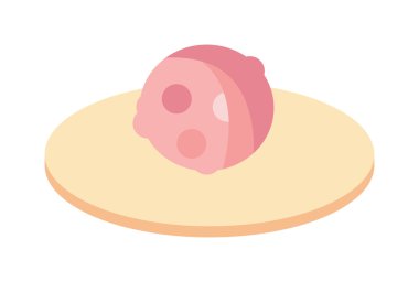 Köfte vektör illüstrasyon.