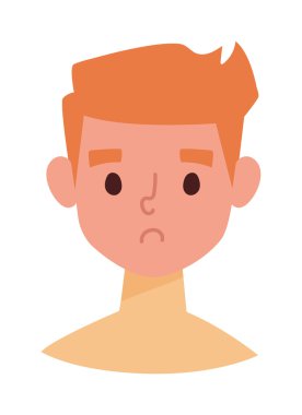 Güneş yanığı vektör illüstrasyon.