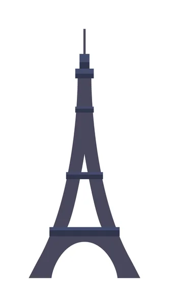 Illustration vectorielle tour eiffel . — Image vectorielle