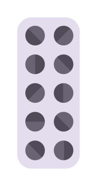 Tablet hap vektör çizim.