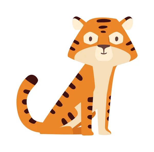 Cartoon Tiger vector illustratie. — Stockvector