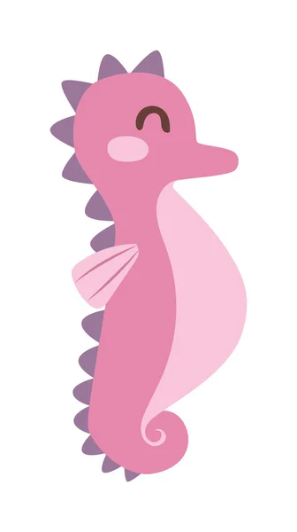 Sea horse vectorillustratie. — Stockvector