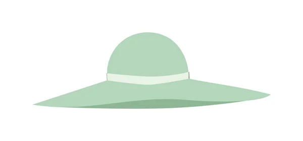 Panamské klobouček – ilustrace. — Stockový vektor