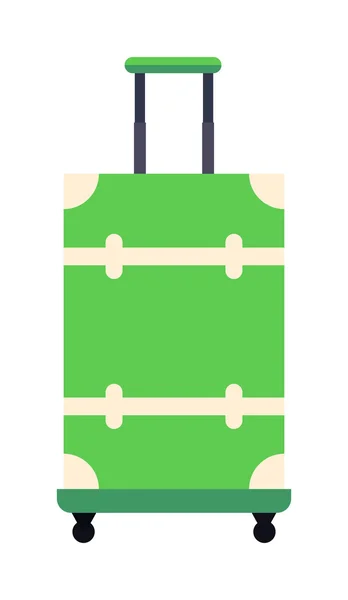 Utazási bőrönd vektoros illusztráció. — Stock Vector