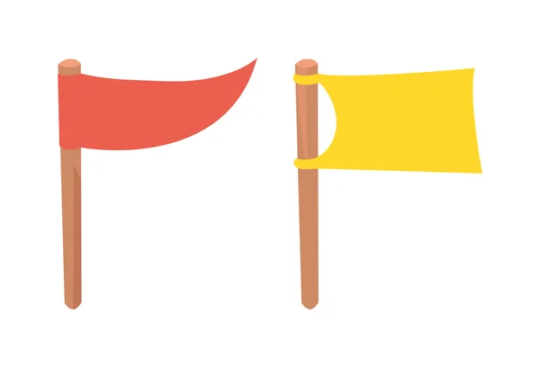 Flagge isolierte Vektor-Illustration. — Stockvektor