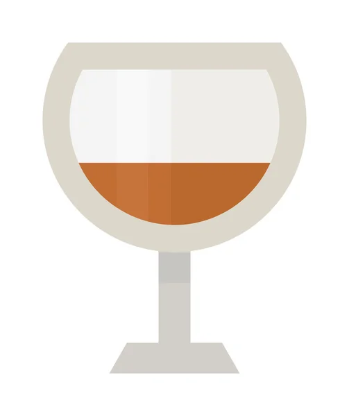 Ποτήρι κρασί διανυσματική απεικόνιση. — Διανυσματικό Αρχείο