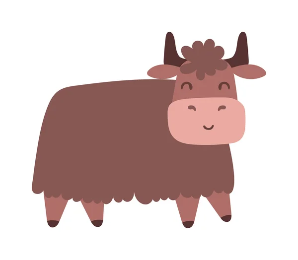 Ilustración del vector Bull. — Vector de stock