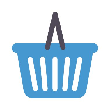 Sepet Simgesi vektör illüstrasyonu