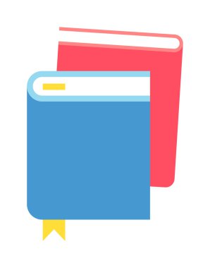 Vektör çizim kitapları ayarla.