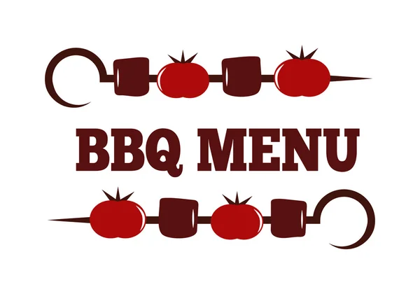 BBQ vector ilustración conjunto — Archivo Imágenes Vectoriales