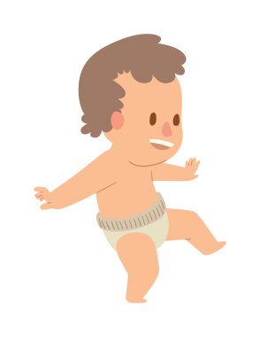 Bebek çocuk vektör illüstrasyon