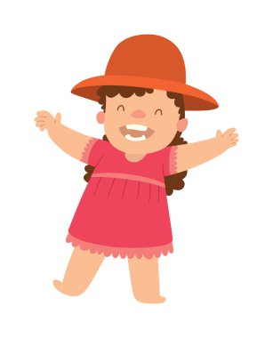 Bebek çocuk vektör illüstrasyon