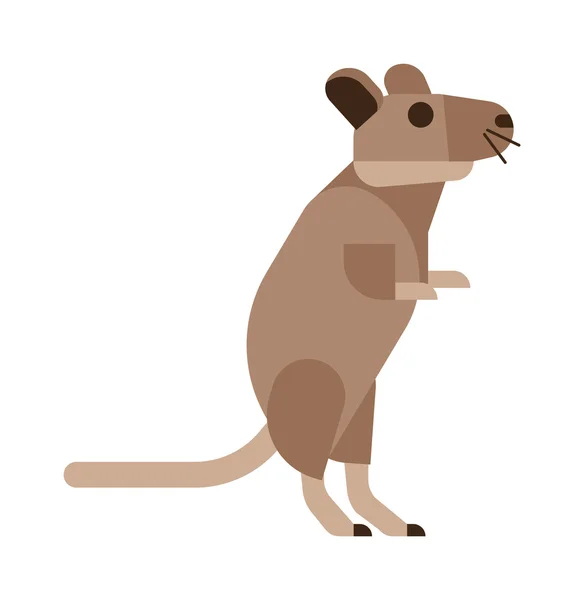 Rat vector illustratie. — Stockvector