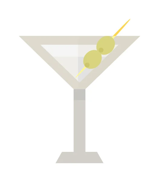 Alcohol cocktail vector illustration. — Stock Vector