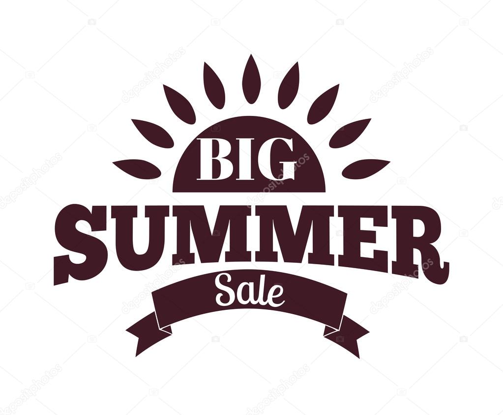 Summer sale logo vector illustration. Summer sale logo isolated on white background. Summer sale logo vector icon illustration. Summer sale logo isolated vector. Summer sale logo silhouette