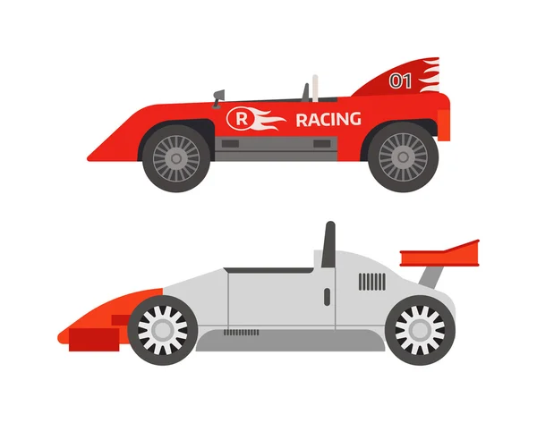 Retro sport car vector. — Stock Vector