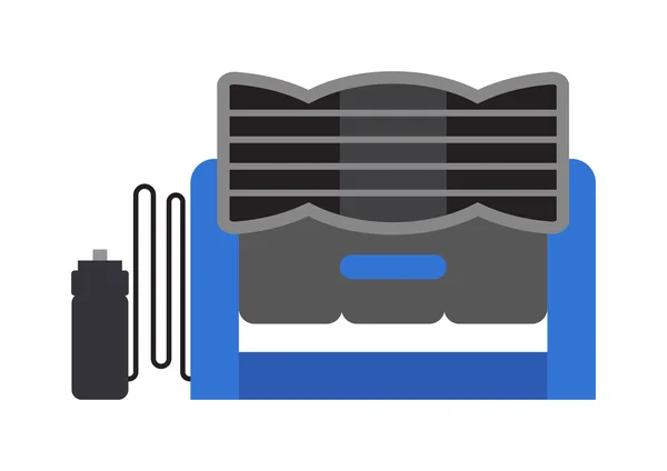 Industriële ventilator vectorillustratie. — Stockvector