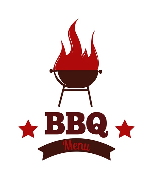 BBQ vector ilustración conjunto — Vector de stock