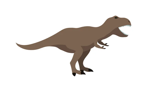 Cartoon dinosaur vector illustration. — Stock Vector