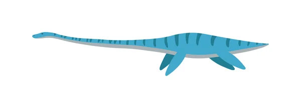 Dibujos animados dinosaurio vector ilustración . — Archivo Imágenes Vectoriales