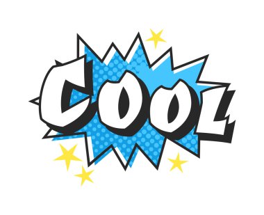 Popart komik konuşma balonu patlama efektleri vektör.