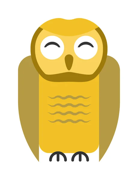 Cartoon owl vektor — Stock vektor